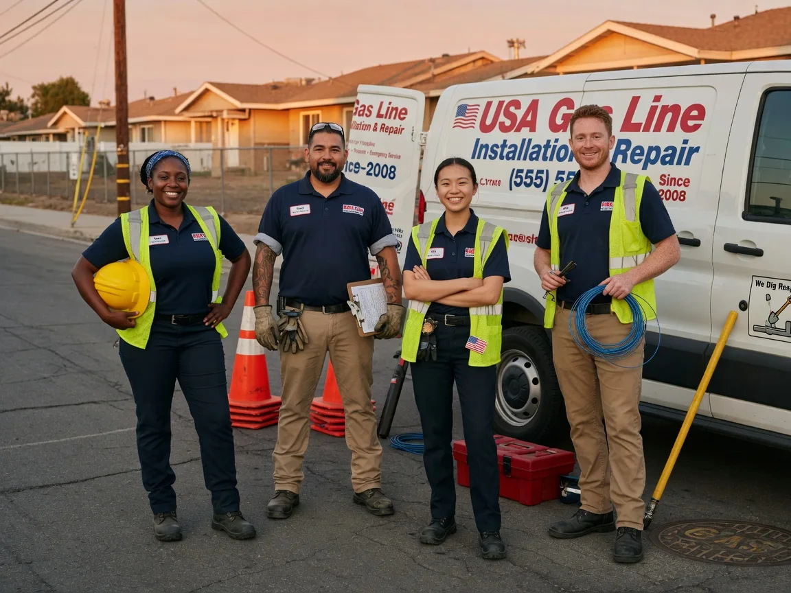 Gas Line Installation company in Elizabeth, LA